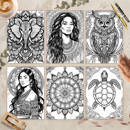 Coloriage Mandala