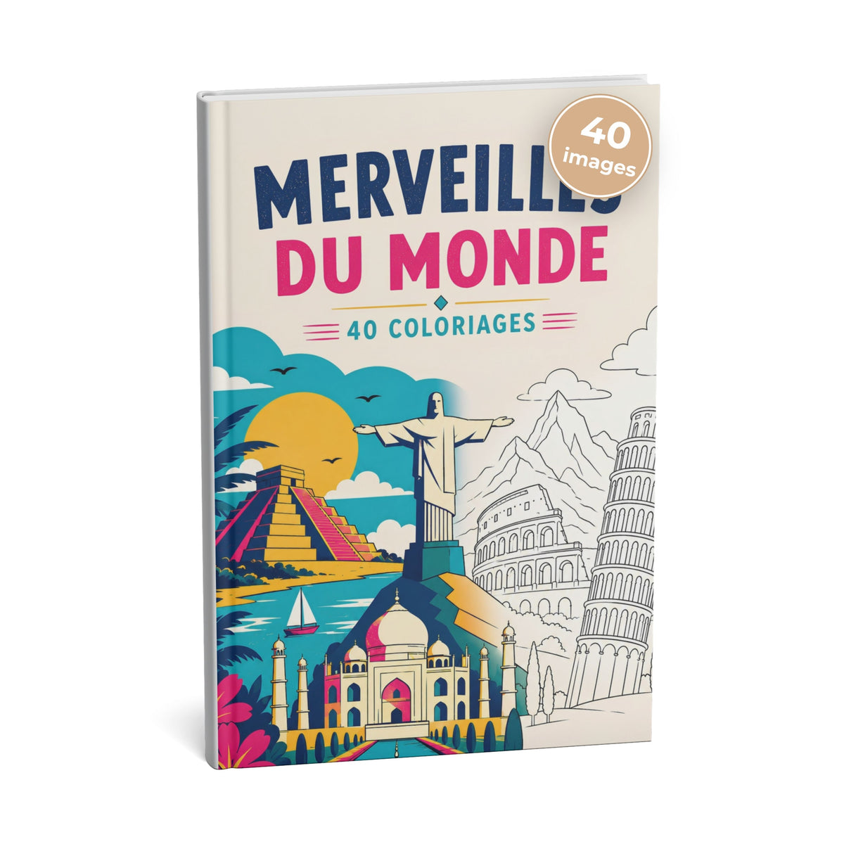 Coloriages des Merveilles du Monde
