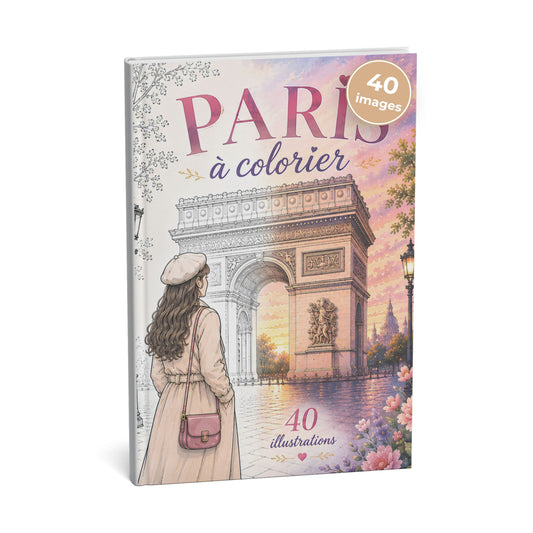 Paris à colorier