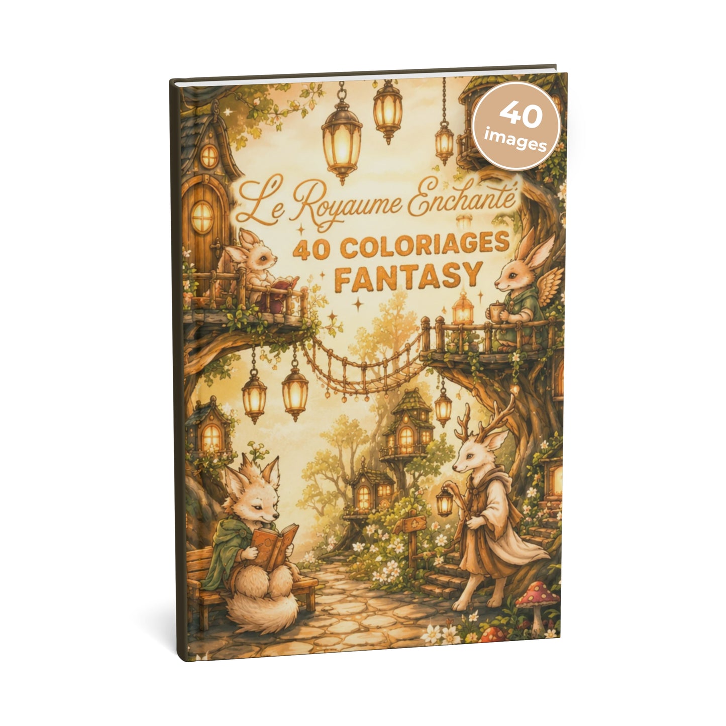 Coloriage Enchanté et Fantaisie