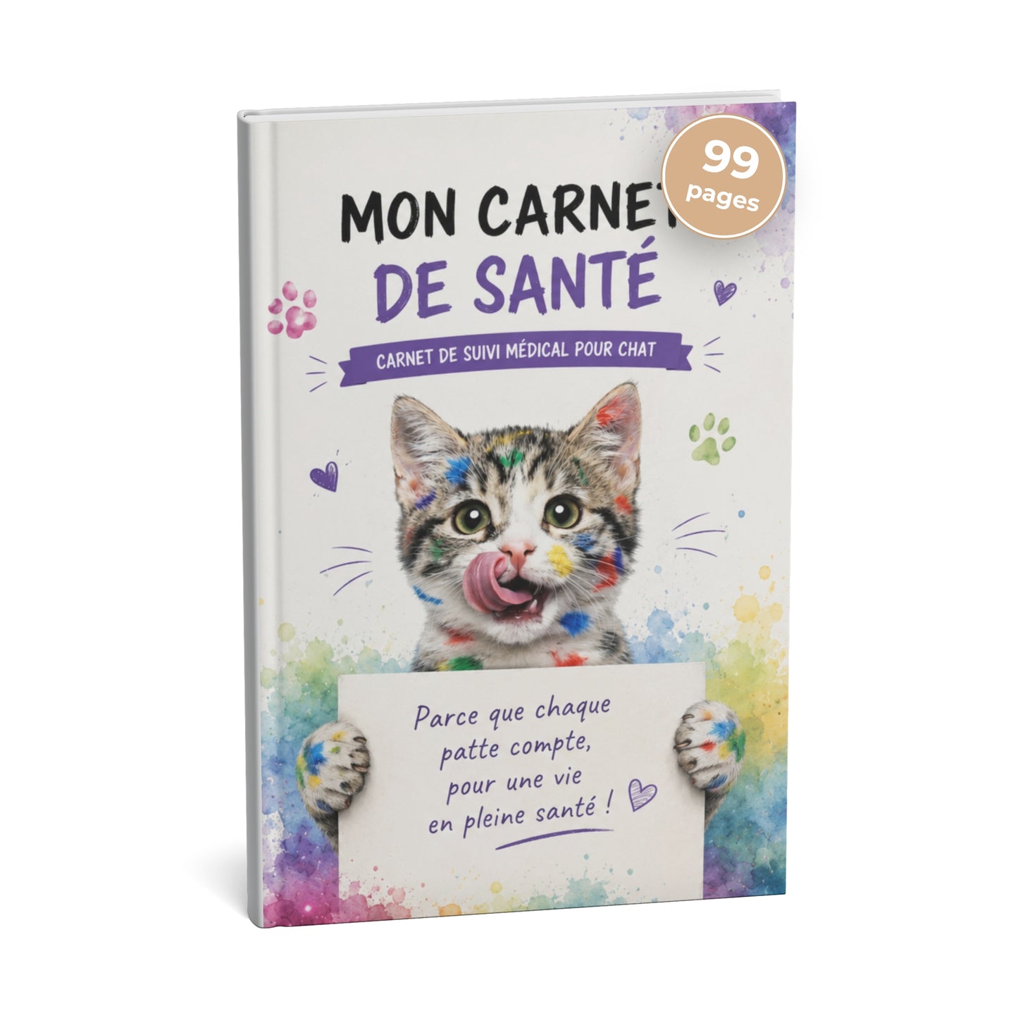 Carnet de santé Médical pour Chat