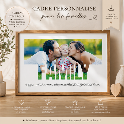 Cadre photo FAMILY