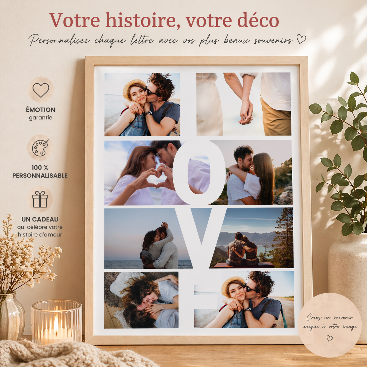 Cadre photo LOVE