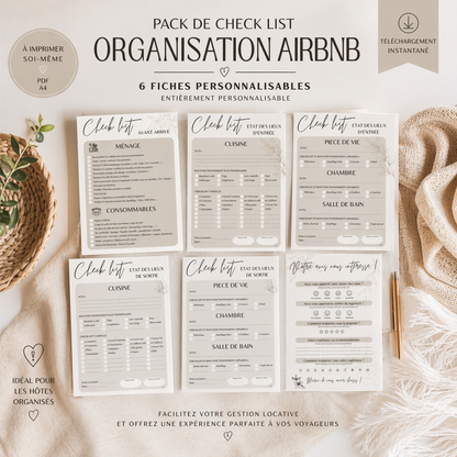 Lot Chesck list AIRBNB
