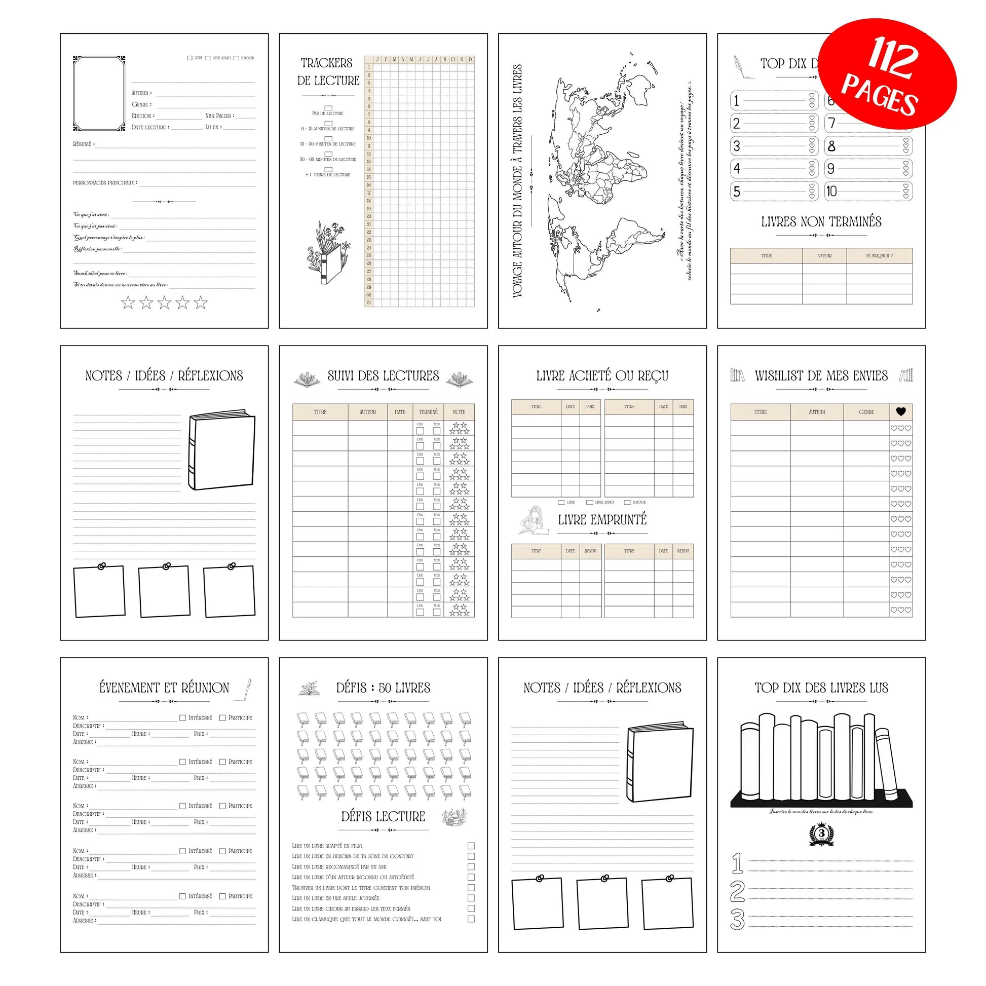 Le journal de mes Lectures Design d'Audrey