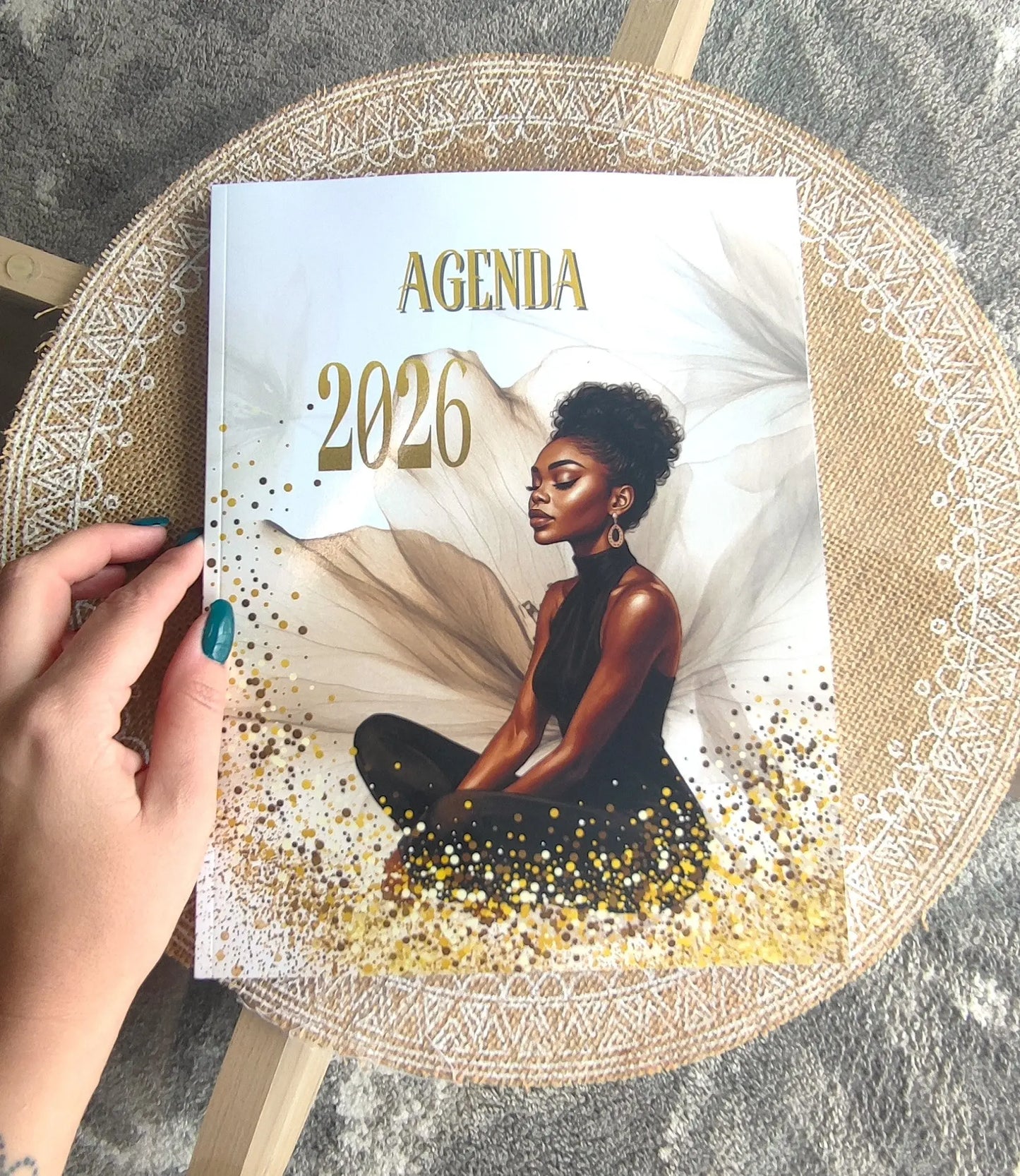 Agenda 2026 Grand format Design d'Audrey