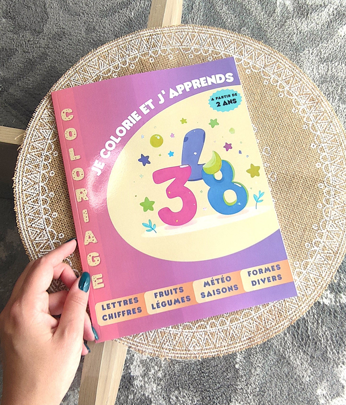 Je colorie et j'apprends Design d'Audrey