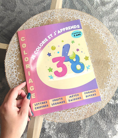 Je colorie et j'apprends Design d'Audrey