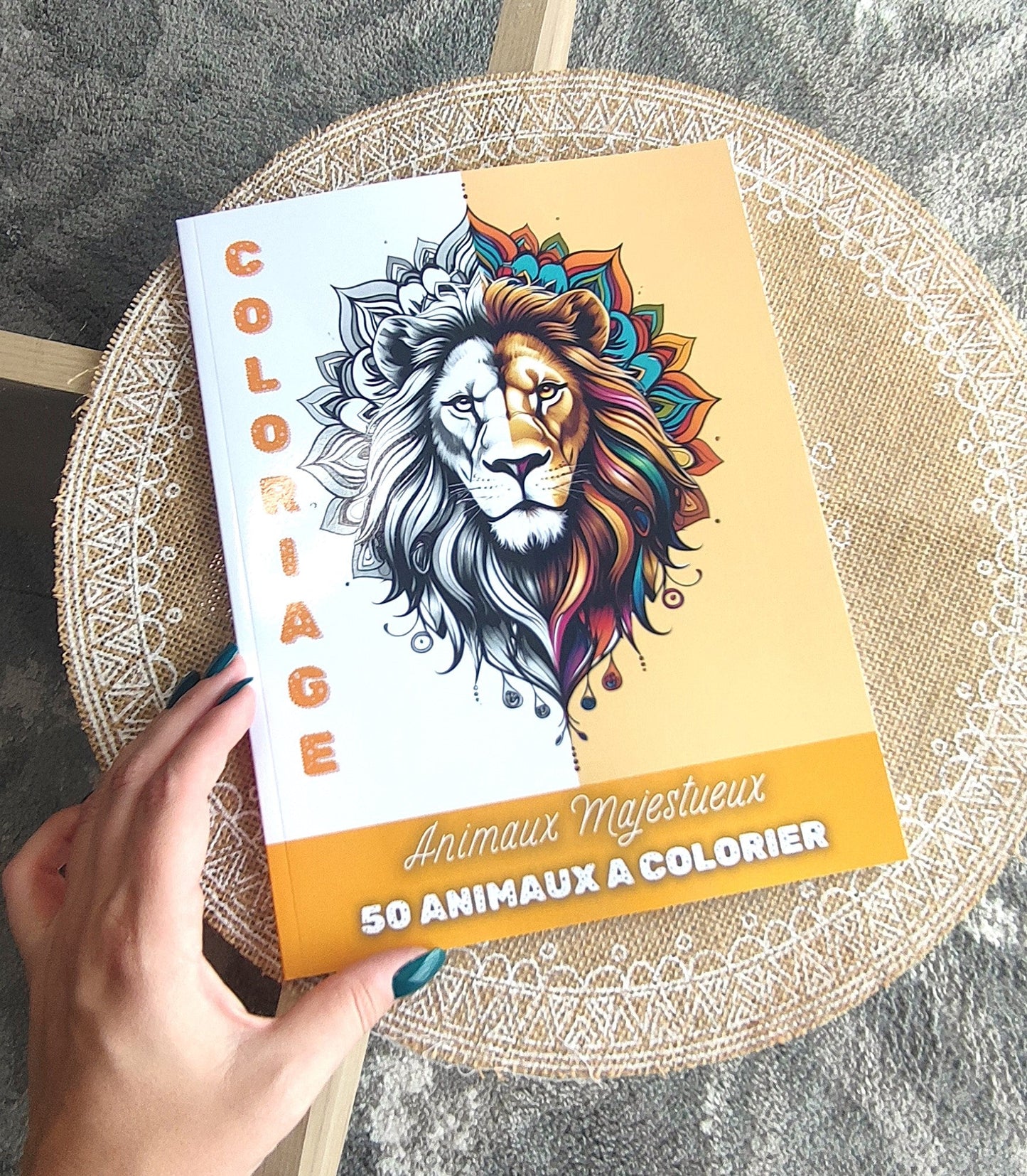 Coloriage Animaux Grand format Design d'Audrey