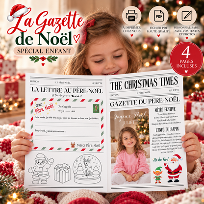 Gazette de Noël Enfant