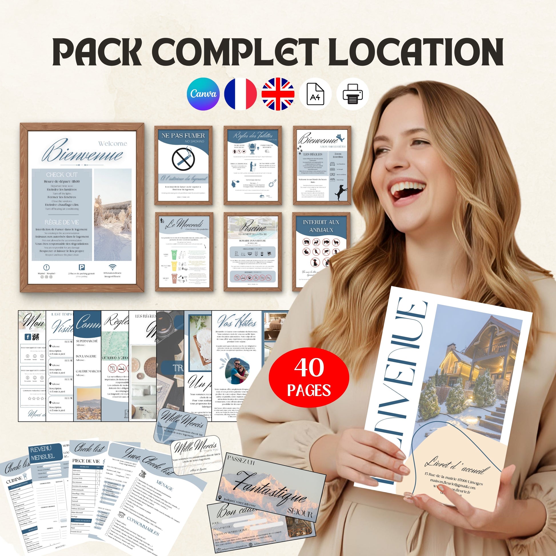 Maxi Pack + livret Design d'Audrey