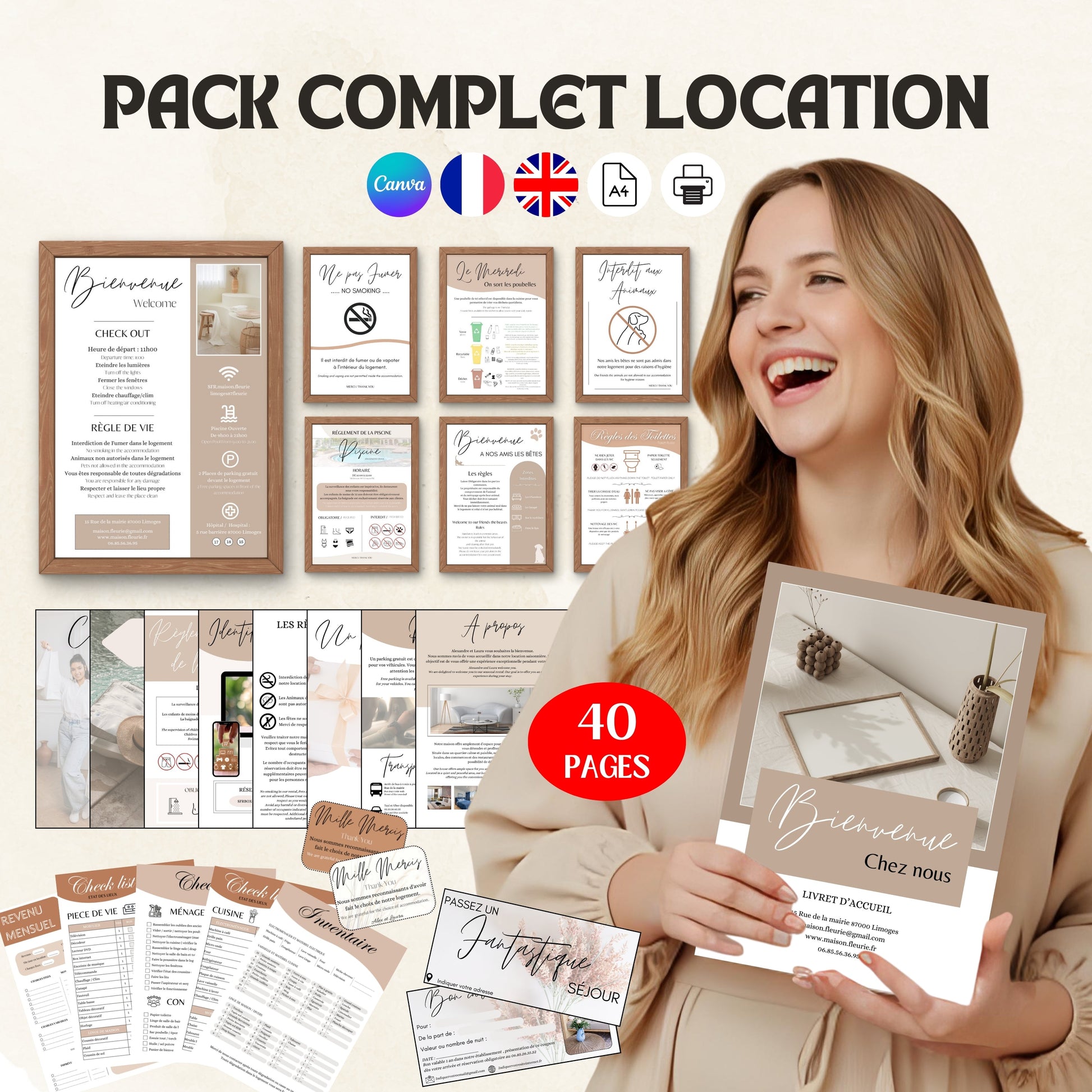 Maxi Pack + livret Design d'Audrey