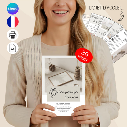 Livret d’accueil Design d'Audrey