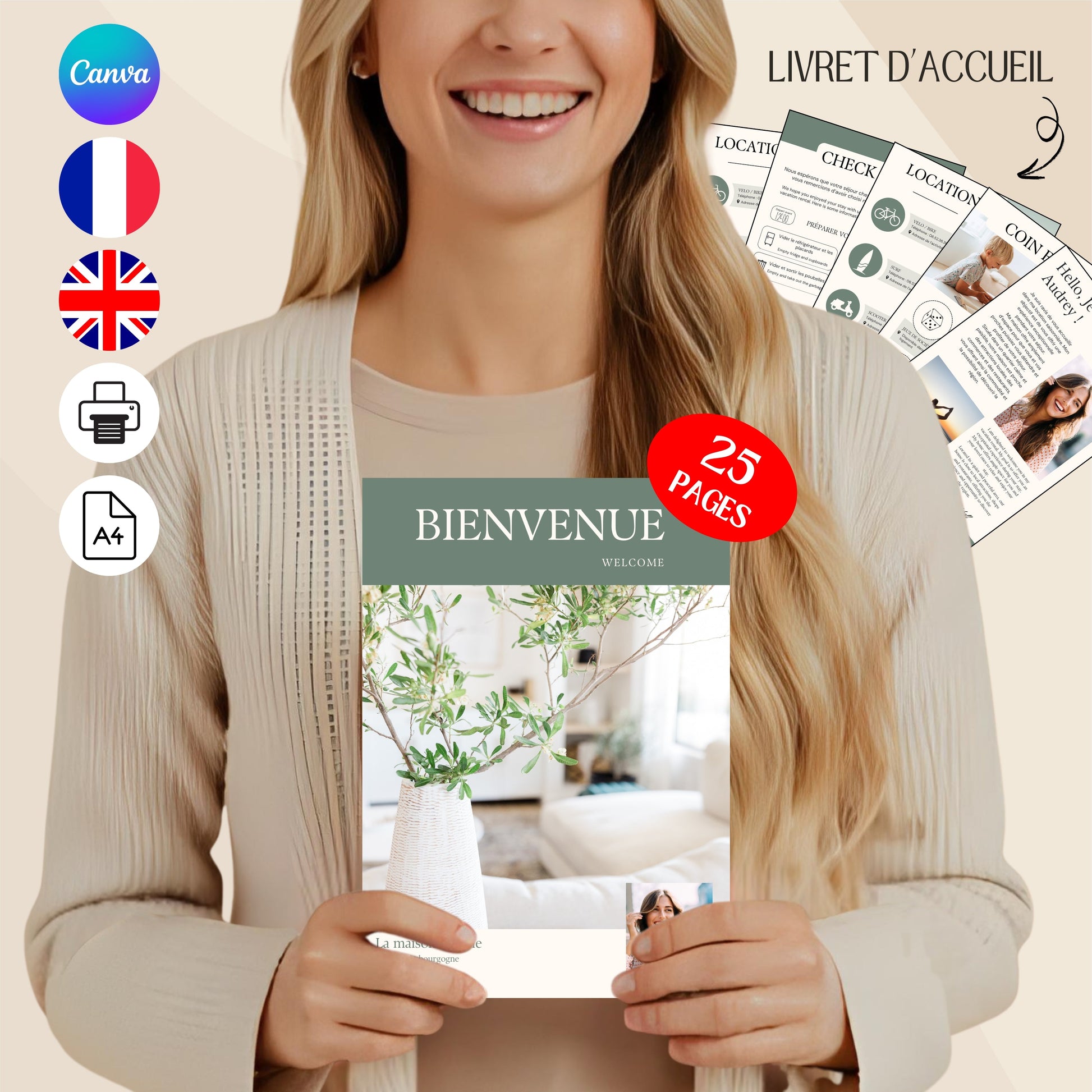 Livret d’accueil Design d'Audrey