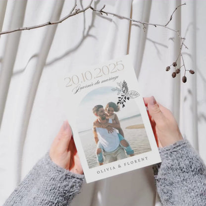 Faire-part de Mariage personnalisé