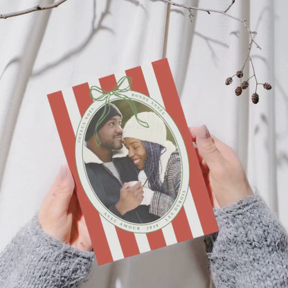 Carte de vœux Noël