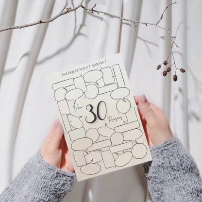 Affiche anniversaire humour 30 ans