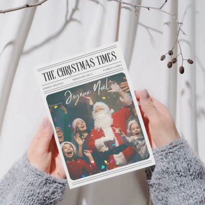 Carte de vœux Noël