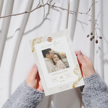 Faire-part de Mariage personnalisé