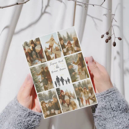 Carte de vœux Noël